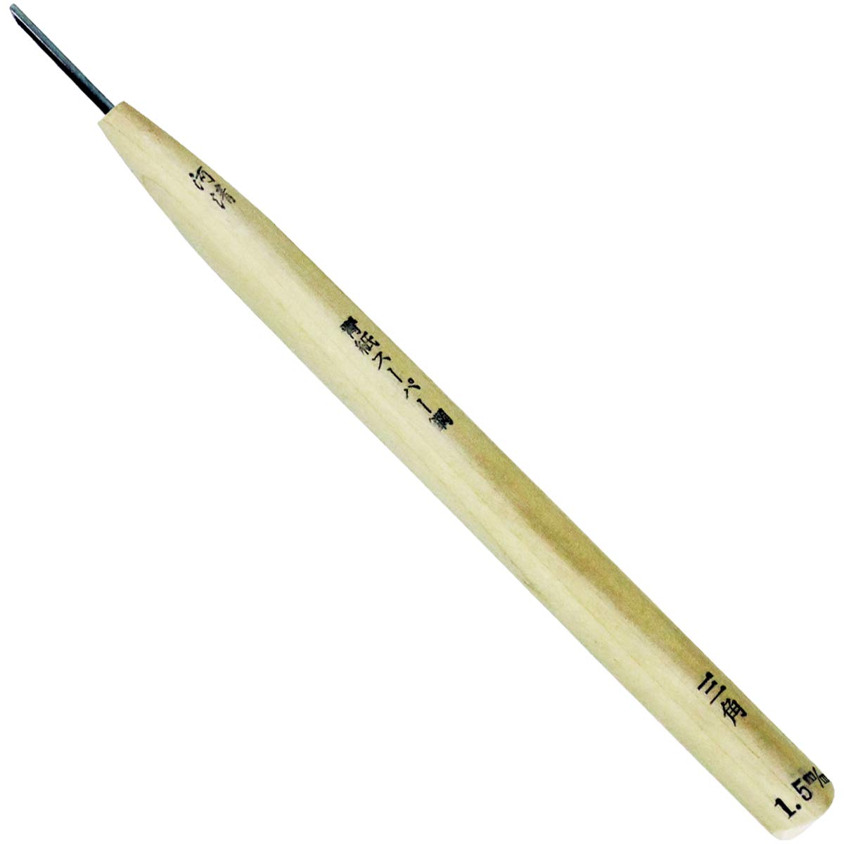 

Kawasei Hamono Kogyo Professional Chisel CL1 Triangle Depth 1cm Height Width 60° 1.5mm Body Body 20.8cm Body 1.7cm