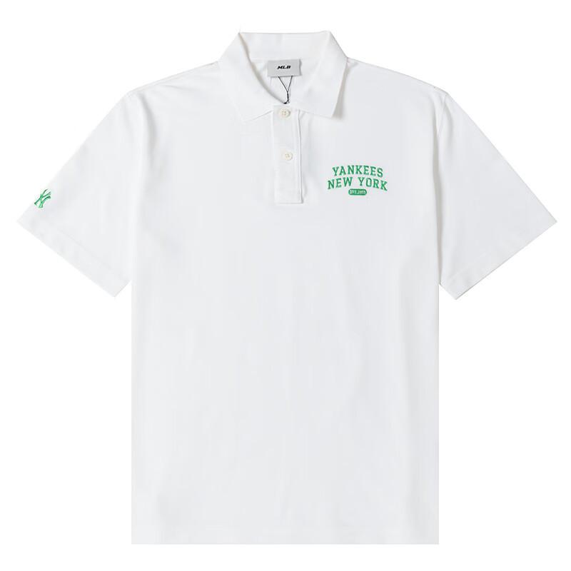 

New MLB New York Yankees Polo Shirts Men s White 3APQV0243-50IVS