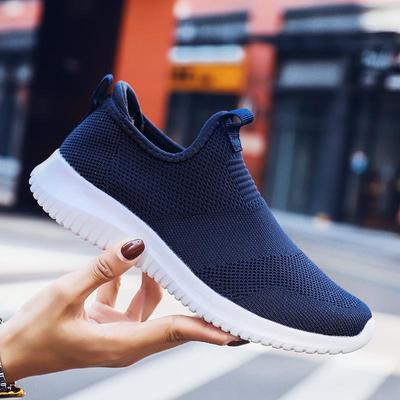 Summer Men Sneakers Slip On Men Casual Shoes Lightweight Comfortable Breathable Couple Walking Shoes Trainers Zapatos Hombre