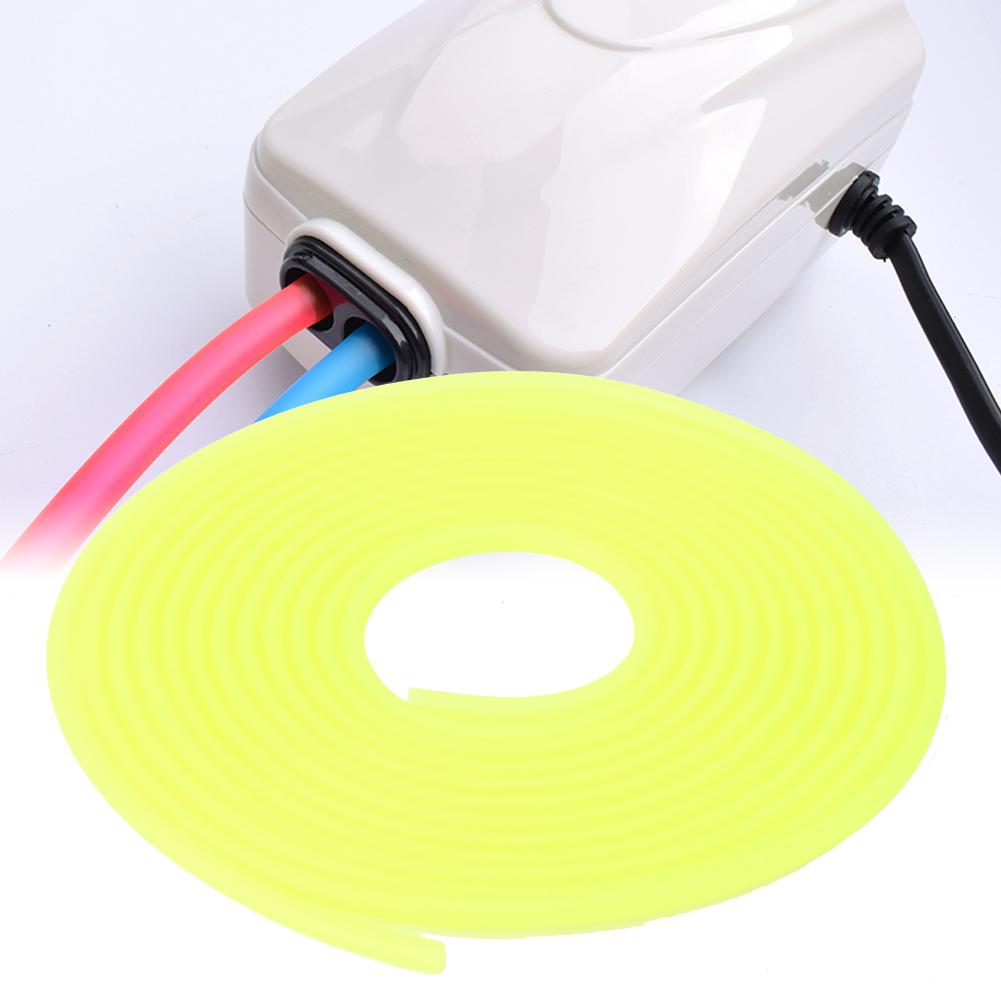 5m Aquarium Pump Tube Soft Silicone Acuarios Oxygen Hose for Fish (transparent)