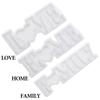 Handmade LOVE/HOME Casting Silicone Mould Letters Resin Mold Crystal Glue Molds Jewelry Making Tool