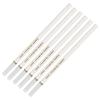6 Pcs White Charcoal Pencil Non Toxic Environmentally Friendly Sketch Soft Medium Hard High Gloss