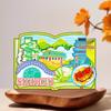 Nanjing and Suzhou Wooden Magnet: Cultural Travel Souvenir Decorative Sticker
