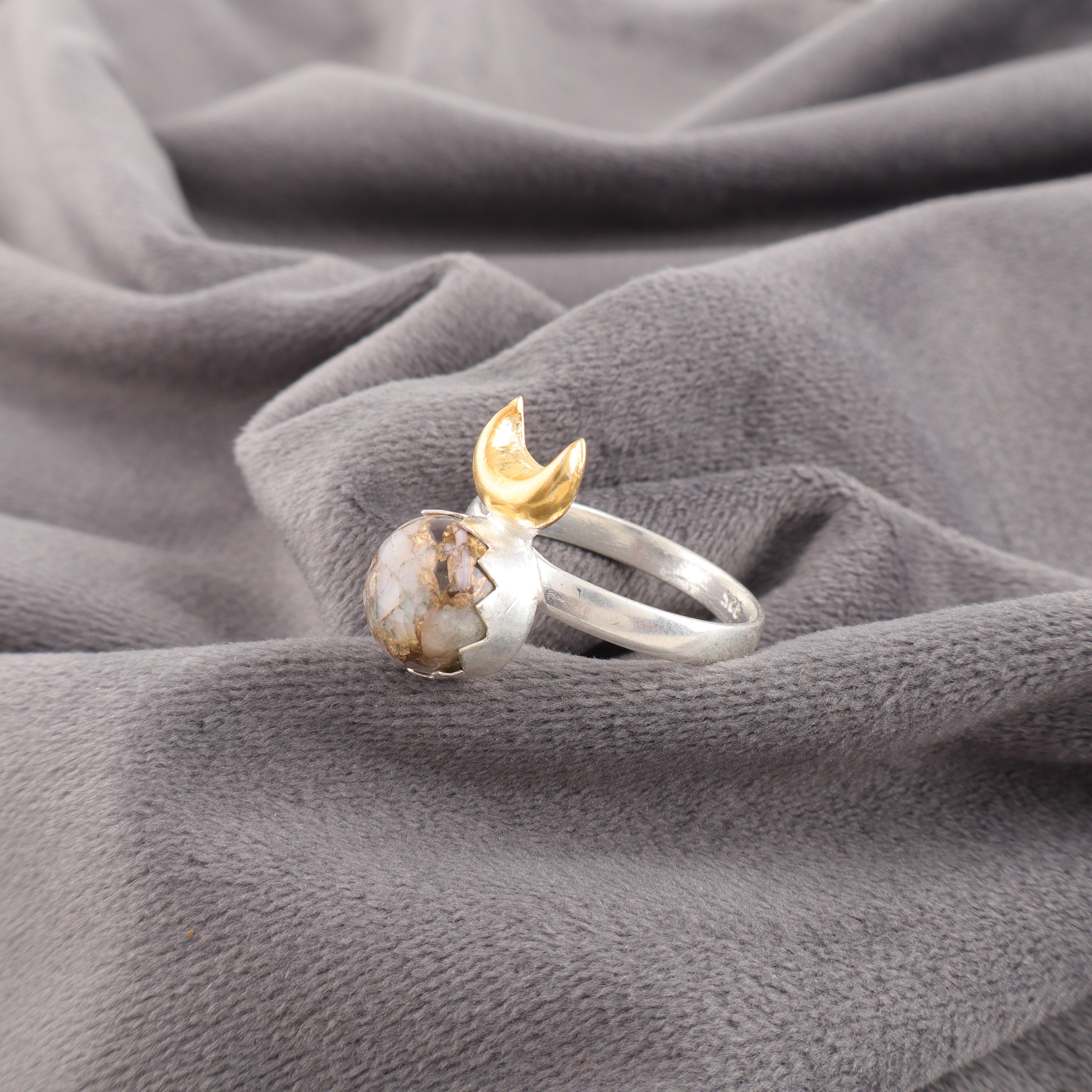 

Кольцо с розовым опалом и бирюзой, Кольцо с драгоценным камнем ручной работы, Кольцо из 925 пробы стерлингового серебра, Повседневное украшение, Для подарка на помолвку 4.5 розовый