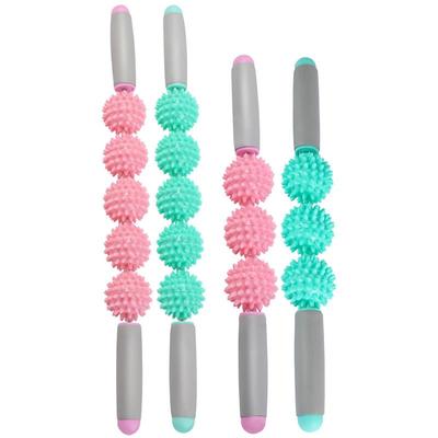 Muscle Relaxation Rod Roller Yoga Massage Stick Male And Female Spike Hedgehog Ball Massage Stick