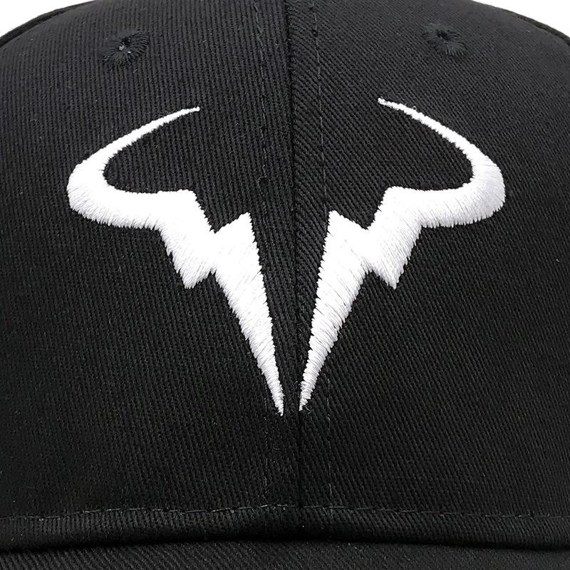 Nadal Tennis Star With Horn Baseball Cap, Men'S And Women'S Outdoor Sports Visor