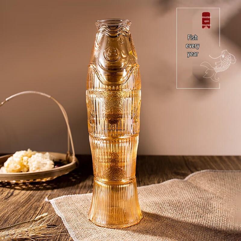 

Shanchongshan Dragon Gate Golden Carp Glass Cup Gift Set