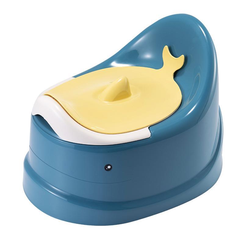 Toddler Potty Training Toilet Cute Whale Design Portable BPA Free Kids Toilet Seat for Daily Toilet Training