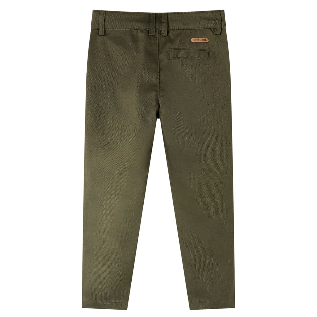 Spodnie Dziecięce W Kolorze Khaki, 104