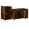 Vidaxl TV Cabinet, Smoked Oak, 100X35X55 Cm