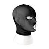 Sexy Black Lace Mask See-through Full Face Hood Fashion Cosplay Headgear  Parties