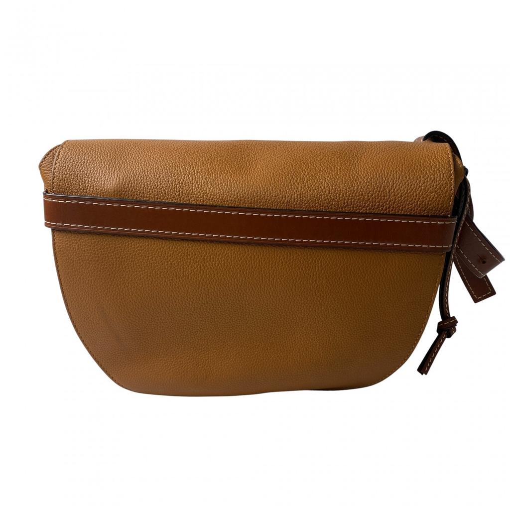 Used LOEWEShoulder Bag Brown Leather Women