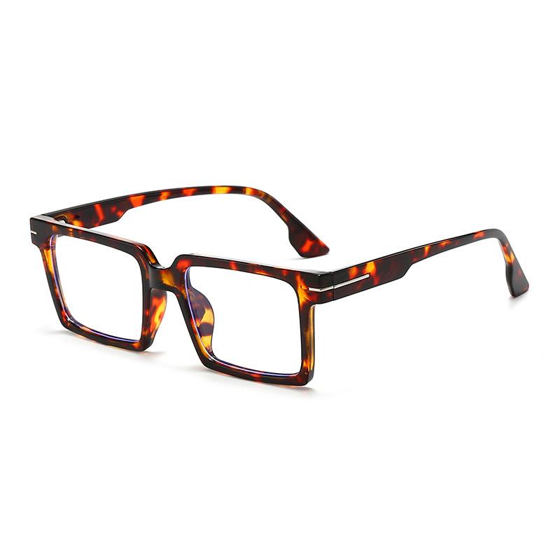 Retro Anti-Blue Light Square Glasses: Fashionable, Versatile, High-End Feel