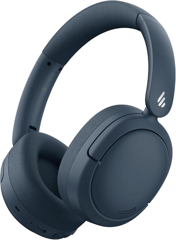 Edifier V80 Wireless Headphones, Bluetooth V5.4 Hybrid Active Noise Cancelling Headset with 44dB Noise Reduction, Wired High-Resolution Audio, 45