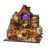 DIY Miniature Dollhouse, 3D Miniature Magical Forest Spirit Castle, Magnificent, Luxurious, Magic Handmade Craft Kit for Adults (ES015-A)