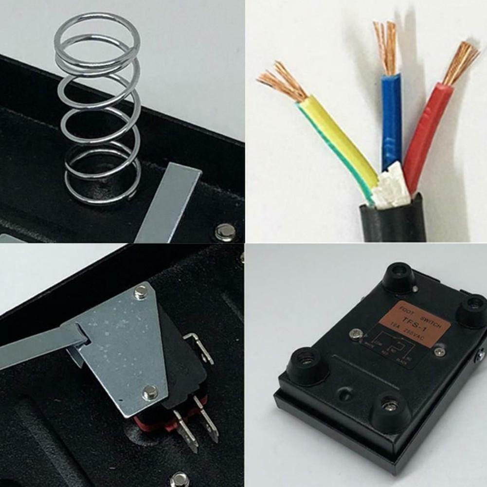 Spot Welded Foot Pedal 2/3-pin Accessories Anti-skid