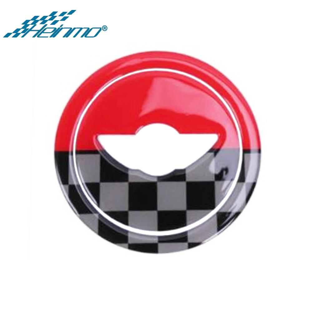 For MNI R60 Countryman Car Steering Wheel Center Housing Sticker for MINI Clubman R55 for MINI Cooper R56 R57 R58 R59 R61