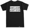 CAN'T STOP WON'T STOP MOTIVATION BEAST RUN LIFT GYM WORKOUT RUN SQUAT T SHIRT Unisex T-Shirt