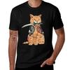 Tattooed Cat Tshirt Anime Tshirt T Shirt Unisex Luxury Cotton T Shirts Unisex 100 Tshirt