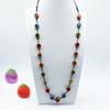 Accessories, Jewelry, Woven Beaded Sweater Chain, Ceramic Necklace, Female Niche Feeling Does Not Fade