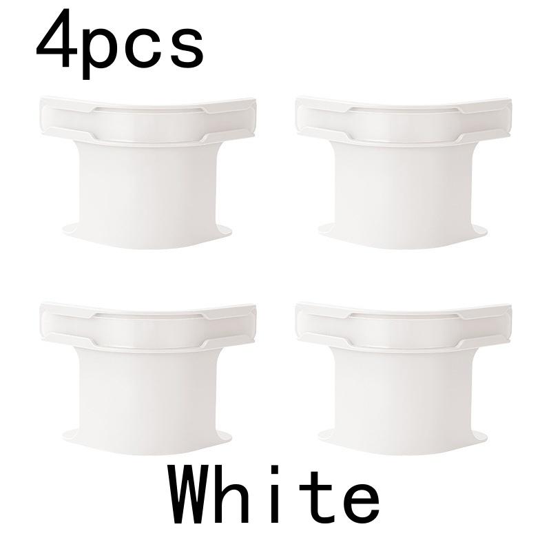 4 stk Usynlig laken- og sengetrekkfeste Multifunksjonelt for ikke mer løse laken Låselakenholdere Lakenklemmer