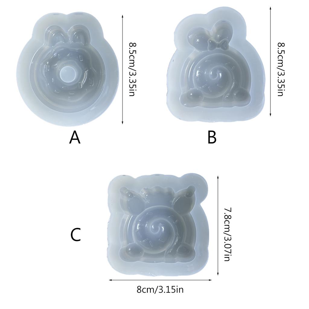 Chocolate Silicone Baking Mold Delicious Doughnuts Making Molds Resuable Casting Mould for Breads Biscuits and Cakes