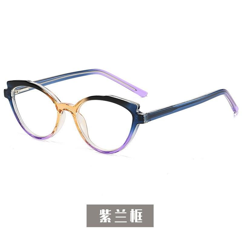 Cat Eye Blue Light Blocking Reading Glasses For Women Full Frame Classic Glasses