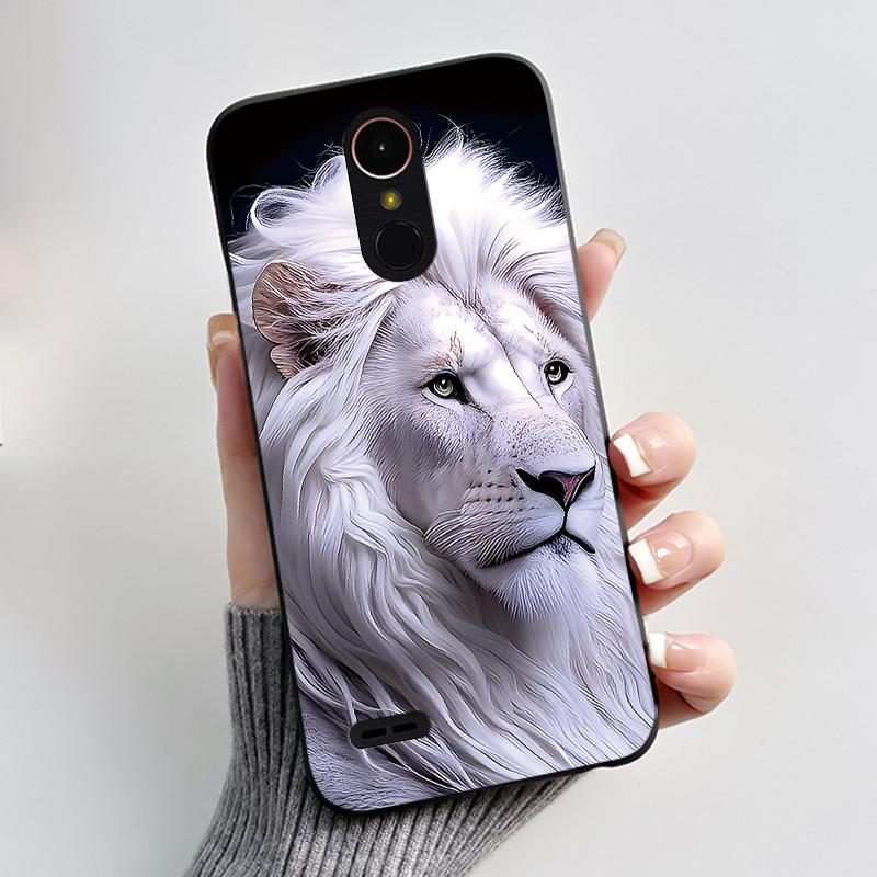 Case For LG K10 2017 M250N X400 Cute Love Rabbit Cartoon Soft TPU Silicone Ultra Thin Slim Back Cover For LG K10 2018 Phone Case