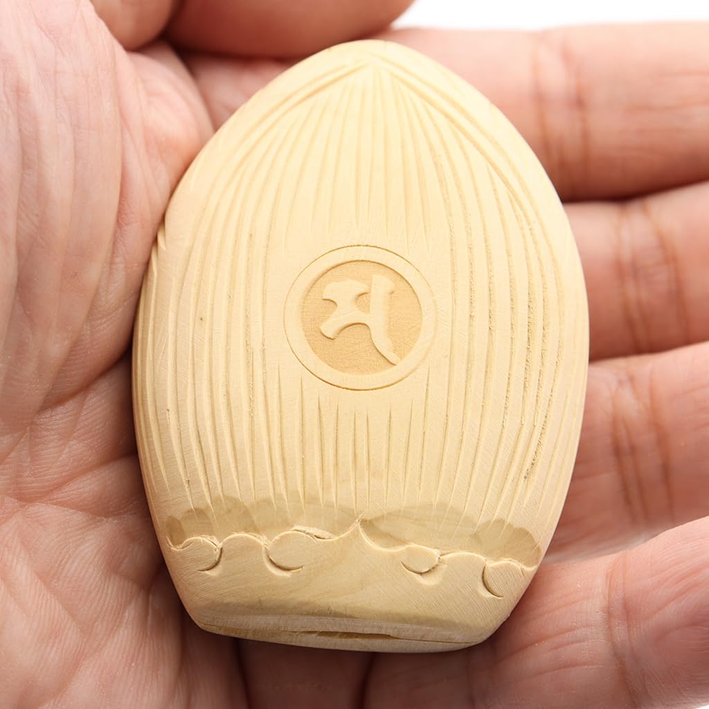 special Buddhist statue Marishiten standing statue incense holder Buddha Guardian deity information width boxwood wood carving 17574 Kurita's