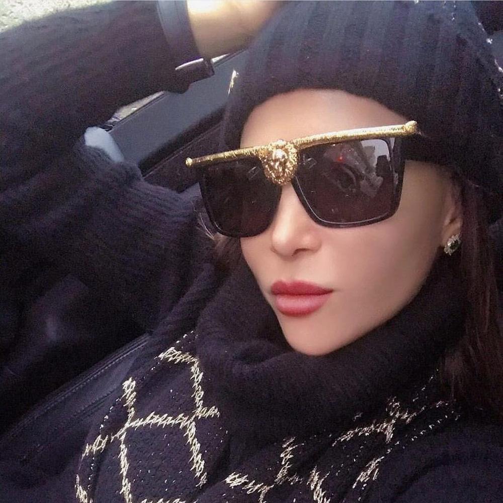 Creative Homewares Women's Luxury Glamour Lioness Sunglasses For Men And Stylish Designer Famous Brand Unisex Eyewear Uv400