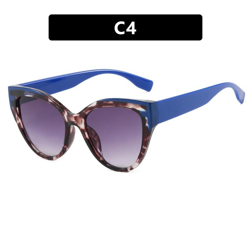 Personality Exquisite Cat Eye Sunglasses Women Men High End Simple Artistic Sense Sun Glasses Climbing Camping Beach Party Shade Glasses