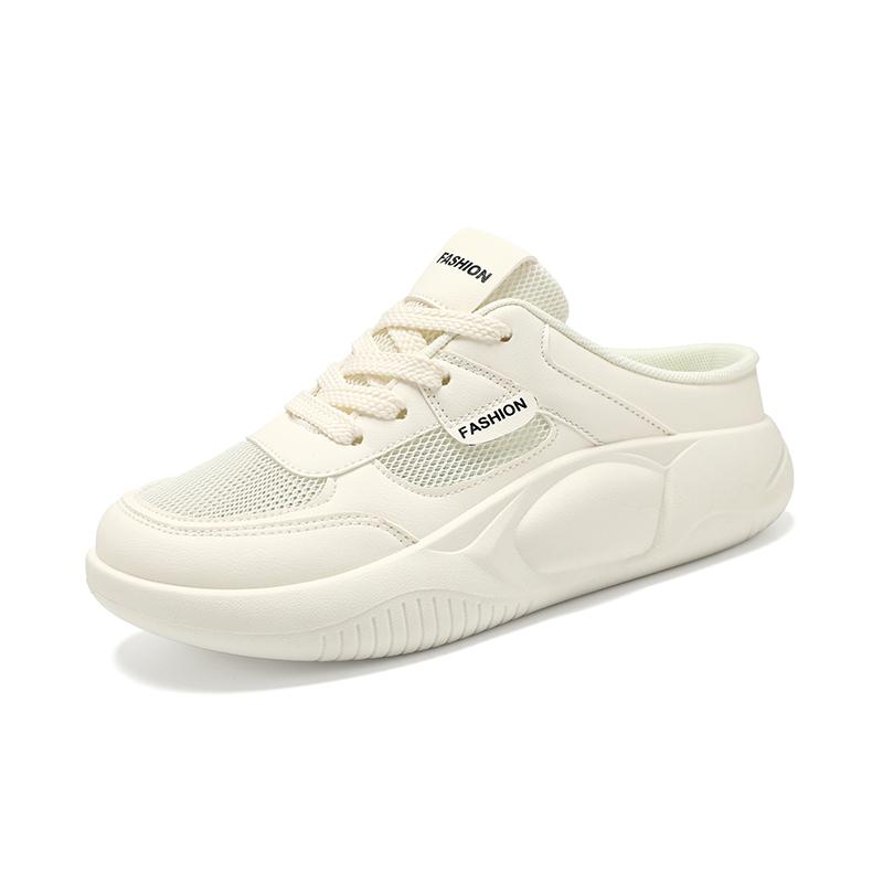 Women Summer Sandals Beige Clogs Casual Girl Slippers Backless Sneakers Black Casual Sport Sandals Plus Size