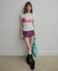 SCULPTOR New Emo Gingham Micro Shorts Pink