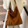 Bag Women's Casual Underarm Bag 2025 New Simple Retro Large Capacity Crossbody Tote Bag Feel Shoulder Bag