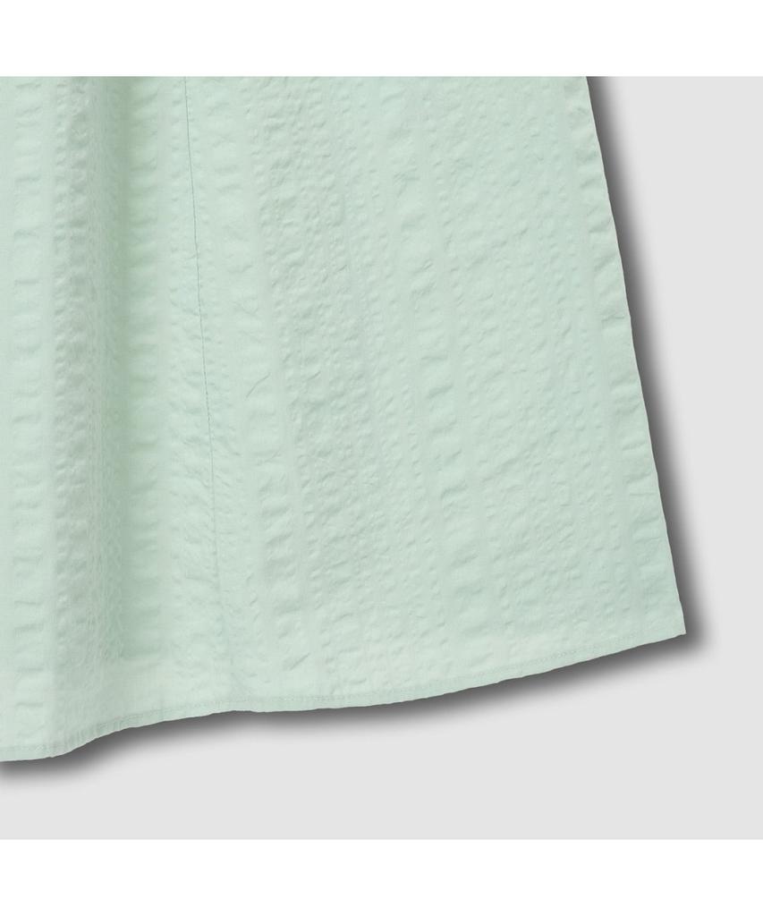 Jaju Women'S Soft Seersucker Sleeveless Pajama Dress_Mint
