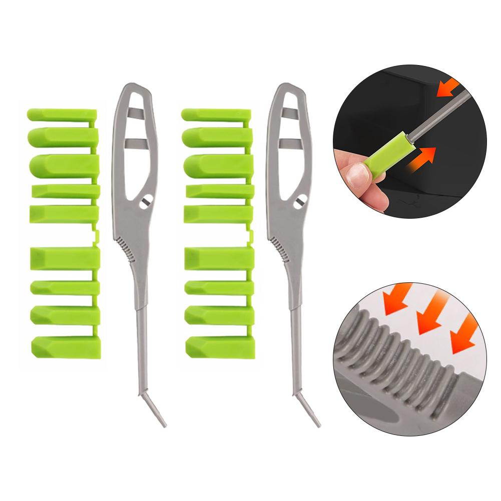 2pcs 9 In 1 Silicone Caulking Tools for Home Improvement Smoothing and Filling Gaps with Multiple Scraper Heads