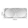 Folding Jumbo Front Car Window Sun Shade Auto Visor Windshield Block Cover
