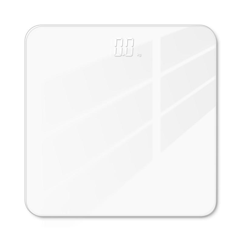 

Oppel Ultra White Весы для ванной комнаты из закаленного стекла со светодиодной подсветкой - Высокоточные весы для измерения веса тела с полностью закрытым дном. Standard White Non-Full Base белый