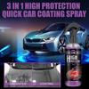 3 In 1 Car Ceramic Nano Coating Liquid High Hydrophobic Anti-Scratch Nano Ceramic Coating Spray Car Paint Care Polishing Agent