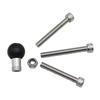 1 Inch Ball Head Adapter M8 Screws Motorcycle Handlebar Clamp Base Holder for Mount Smartphone Cameras Holder Bolt Bracket