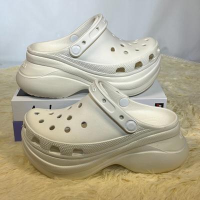 Plateausandalen Damen Sommer Dicke Sohle Eva Clogs Gartenschuhe Frau Komfort Rutschfest Strandsandalen