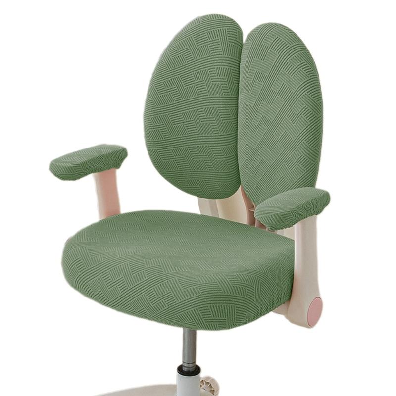 Quick Install Elasticized Chair Protectors Waterproof Polyester Fabric and Back Cover for Multiple Room Decoration