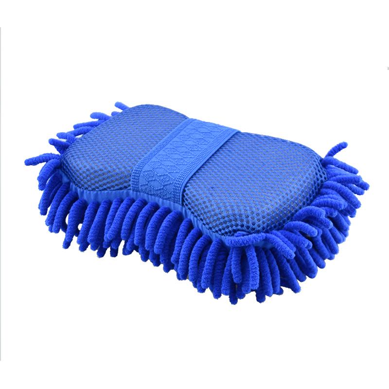 Perie de curățare a mașinii Instrumente de curățat Mașină de spălat auto din microfibră Burete de curățare Prosop de spălat Mănuși de spălat auto