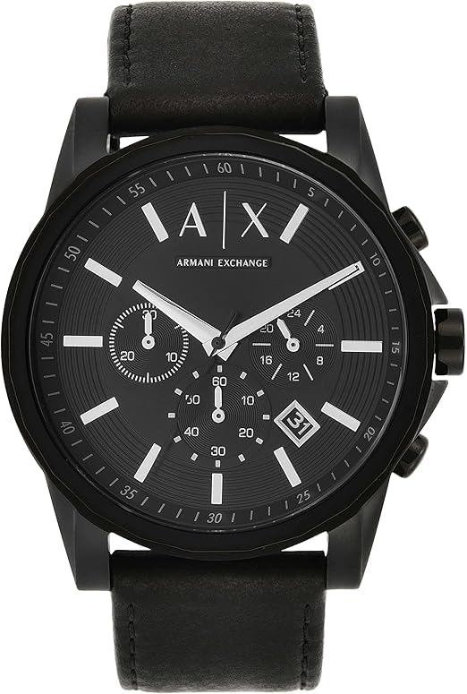 

Armani AX2098 Black [AX Exchange] Men s Watch, [Used] чорний