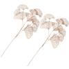 2 Pcs Simulated Ginkgo Decorative Plant Wedding Supplies Artificial Shrub Photo Props Fake Lifelike Simulation