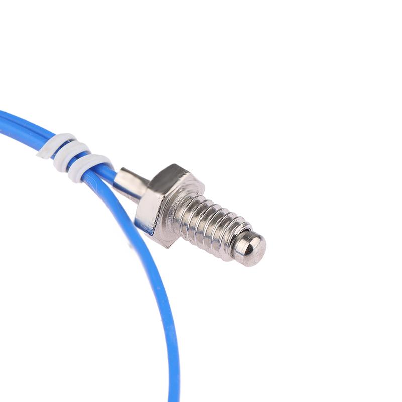 K/Pt100 Tüüp M3 M4 Vaskkruviga Termopaar 0,5/1/2M Kõrge Täpsusega Veekindel Ptfe Kaabel 3D-printeri Temperatuuriandur