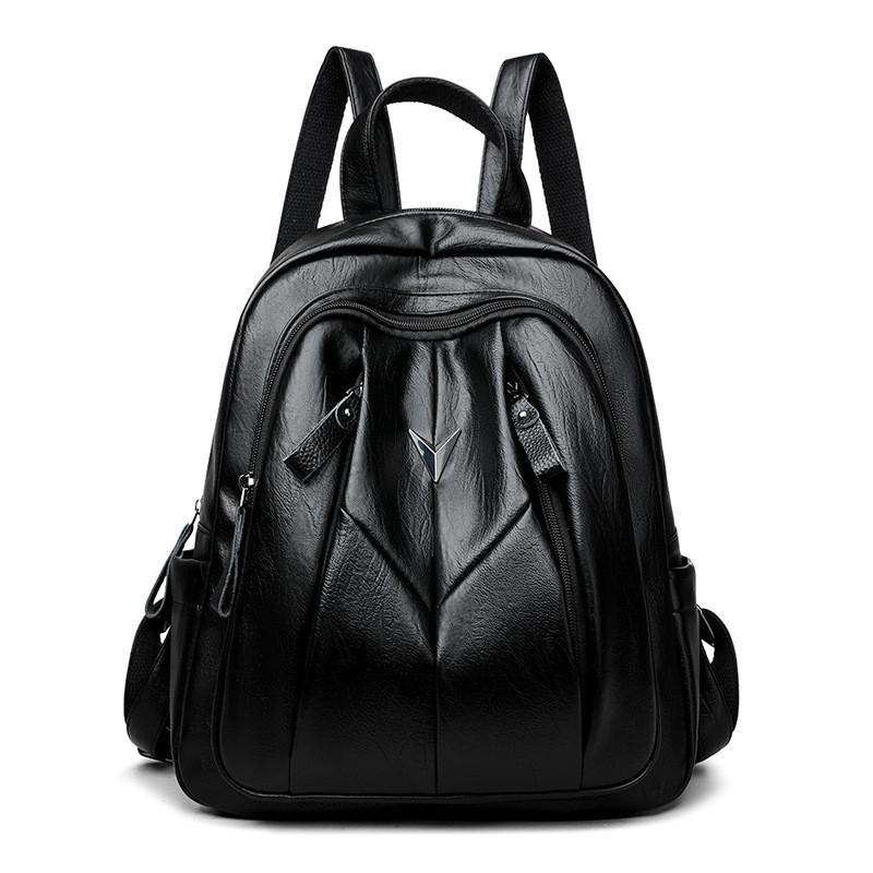 IELGY Ladies  Backpack - PU Leather, Water Repellent, Perfect for Travel & Commuting