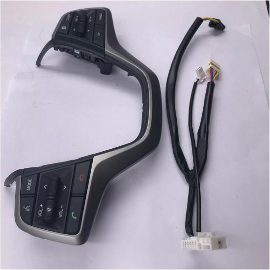 Fit for Hyundai Accent 2018-2020 Cruise Control Steering Wheel Key Switch Steering Wheel Accessories