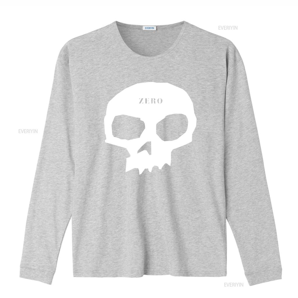 Zero Skateboards T Shirt Skull Logo 90s Style Vintage Washed Top For Everyday Wear Fashion Stylish Designer Clothes Comfortable