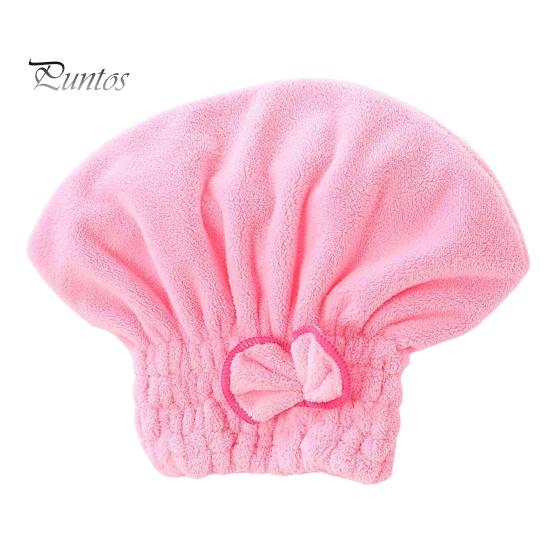 Touca de secagem de cabelo com elástico superabsorvente, secagem rápida, espessamento, menos frizz, decoração de laço, touca de secagem de cabelo, envoltório de cabeça de secagem, uso doméstico em viagens, banho